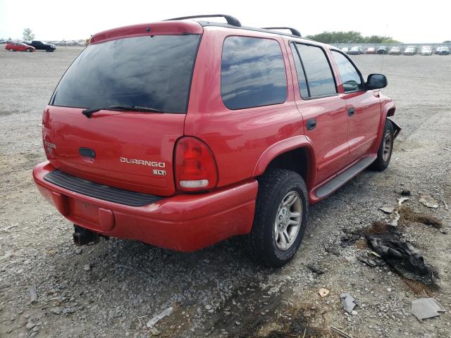 Photo 4 from auction – 2003 DODGE DURANGO with VIN 1D4HS48N33F540290