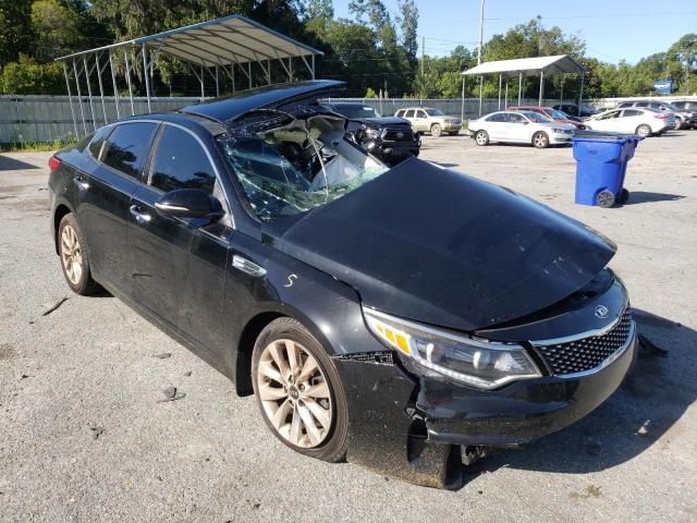 KIA OPTIMA EX 2016 with VIN 5XXGU4L3XGG040546 - Photo from auction