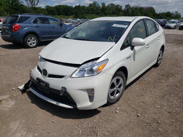 Photo 2 from auction – 2015 TOYOTA PRIUS with VIN JTDKN3DU5F0450048