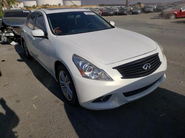 INFINITI G37 BASE 2012 with VIN JN1CV6AP2CM621981 - Photo from auction