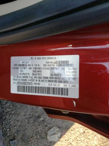 Photo 10 from auction – 2011 MAZDA CX-7 with VIN JM3ER2A56B0378478