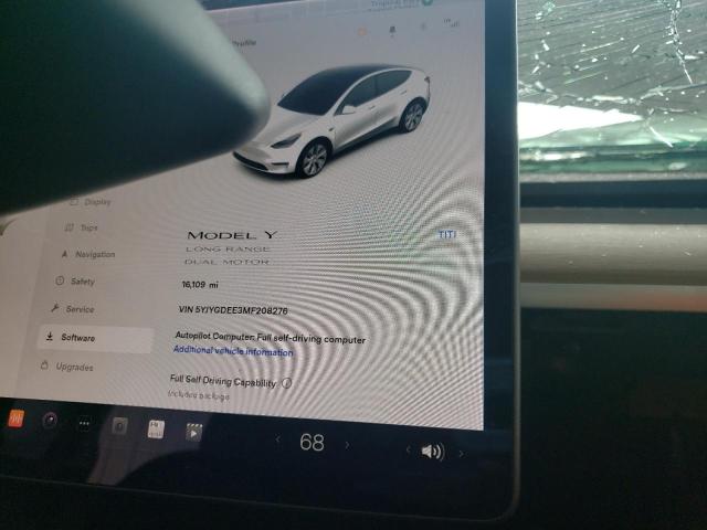 Фото 8 с аукциона – 2021 TESLA MODEL Y с VIN 5YJYGDEE3MF208276