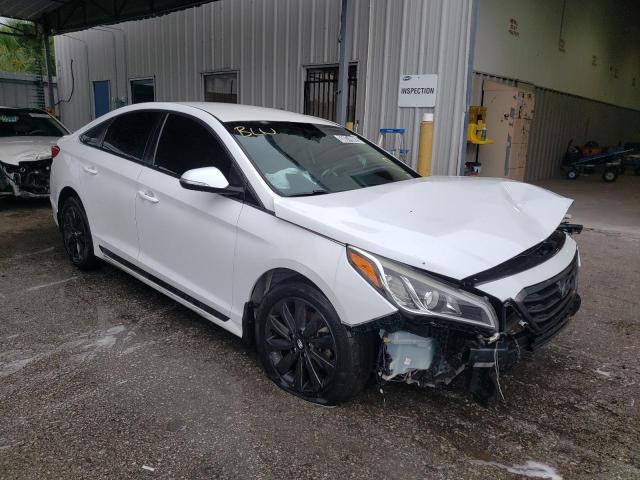 HYUNDAI SONATA SPO 2016 with VIN 5NPE34AF7GH303474 - Photo from auction
