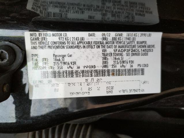 Photo 10 from auction – 2013 FORD FOCUS SE with VIN 1FADP3F24DL145253