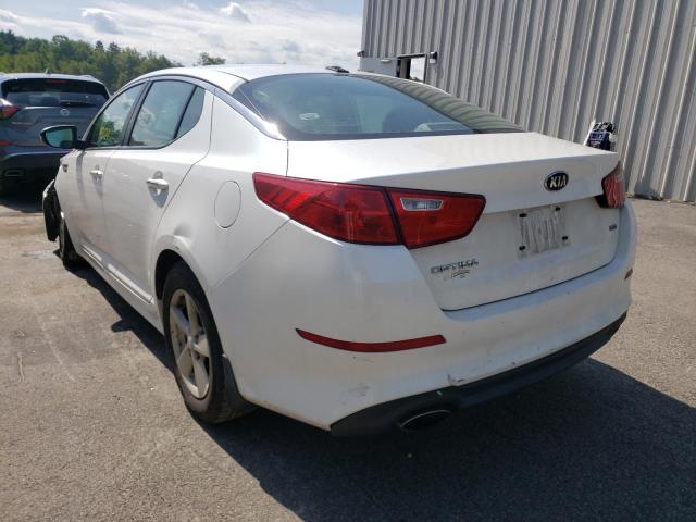Photo 3 from auction – 2015 KIA OPTIMA LX with VIN KNAGM4A76F5527569