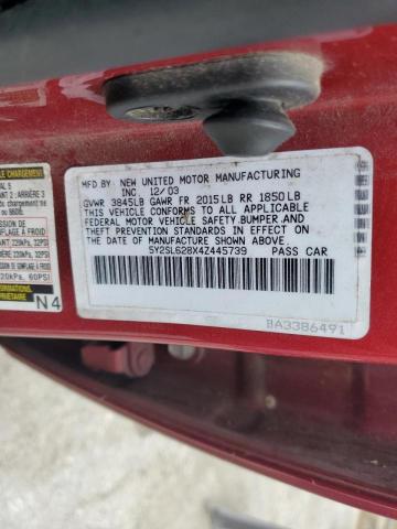 Photo 10 from auction – 2004 PONTIAC VIBE with VIN 5Y2SL628X4Z445739