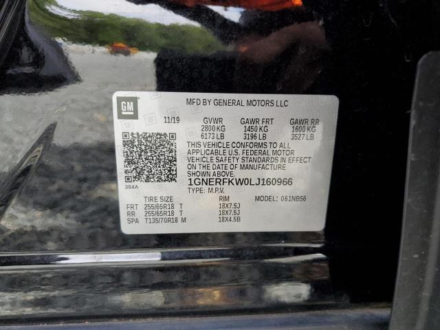 Photo 10 from auction – 2020 CHEVROLET TRAVERSE L with VIN 1GNERFKW0LJ160966