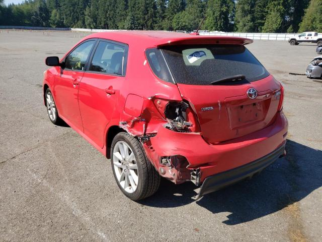 Photo 3 from auction – 2009 TOYOTA COROLLA MA with VIN 2T1GE40E29C001642