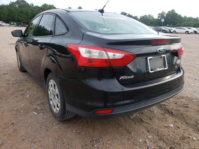 Photo 3 from auction – 2012 FORD FOCUS SE with VIN 1FAHP3F25CL214113