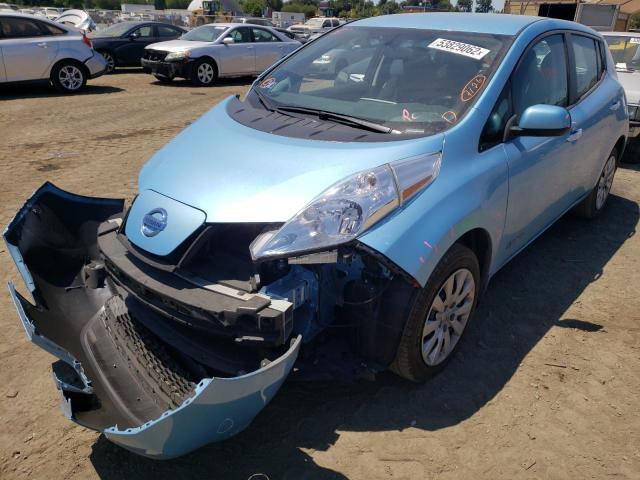 Photo 2 from auction – 2015 NISSAN LEAF S with VIN 1N4AZ0CP6FC329916