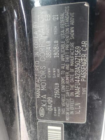 Photo 10 from auction – 2010 KIA FORTE EX with VIN KNAFU4A23A5071569