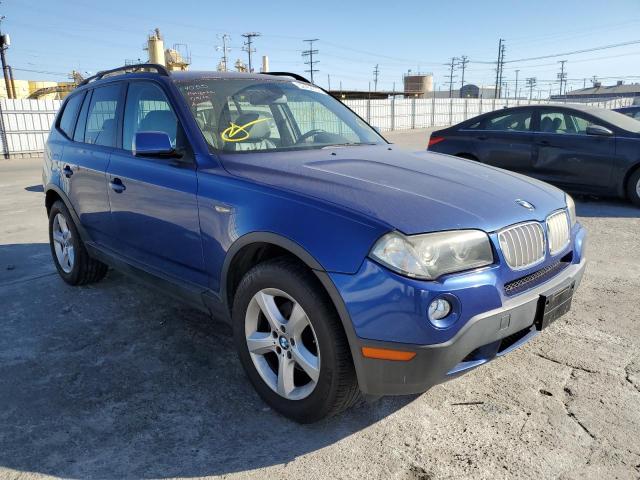 BMW X3 3.0SI 2008 with VIN WBXPC93498WJ14227 - Photo from auction