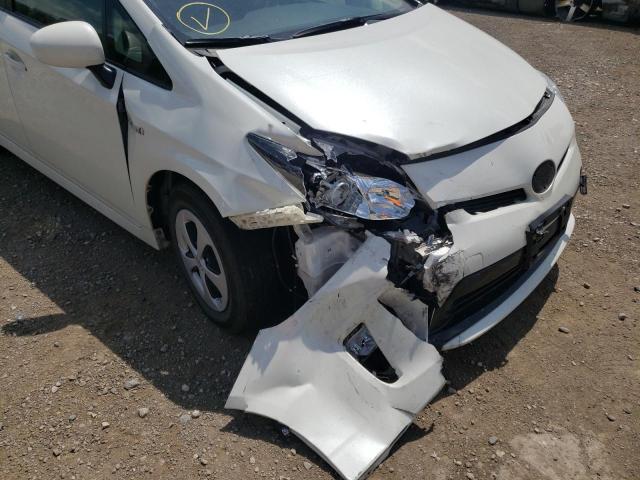 Photo 9 from auction – 2015 TOYOTA PRIUS with VIN JTDKN3DU5F0450048