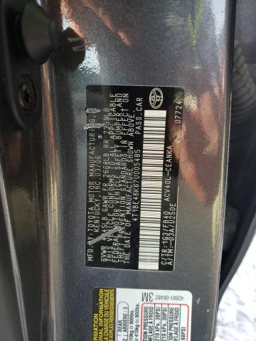 Photo 10 from auction – 2007 TOYOTA CAMRY CE with VIN 4T1BE46K67U005485