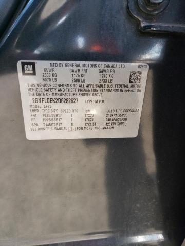 Photo 10 from auction – 2013 CHEVROLET EQUINOX LS with VIN 2GNFLCEK2D6282627