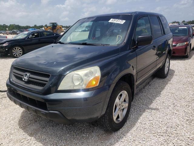 Photo 2 from auction – 2004 HONDA PILOT LX with VIN 2HKYF18184H548082