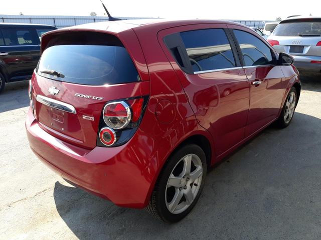 Photo 4 from auction – 2014 CHEVROLET SONIC LTZ with VIN 1G1JE6SB1E4196014