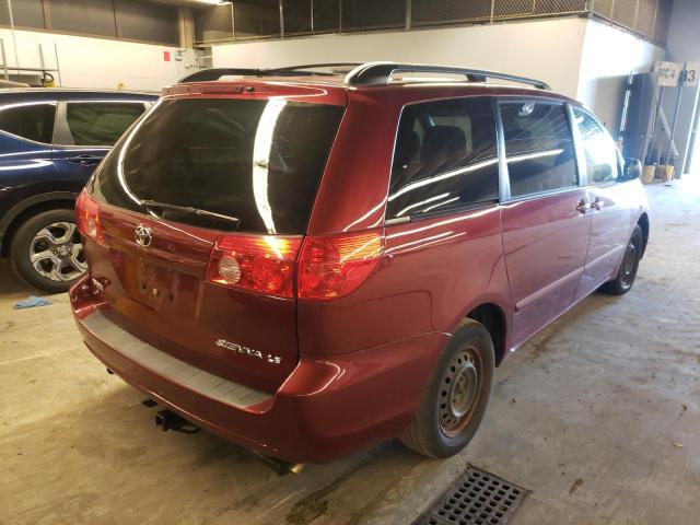 Photo 4 from auction – 2010 TOYOTA SIENNA CE with VIN 5TDKK4CC2AS326381