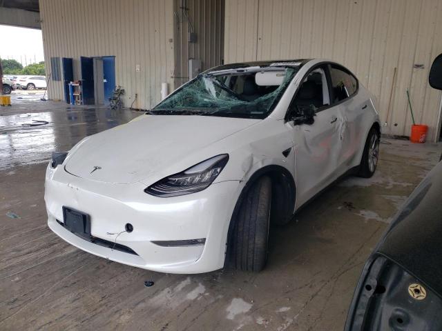 Photo 2 from auction – 2021 TESLA MODEL Y with VIN 5YJYGDEE3MF208276