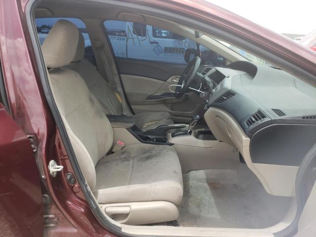 Photo 5 from auction – 2012 HONDA CIVIC LX with VIN 19XFB2F50CE074842