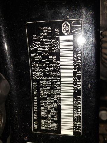 Photo 10 from auction – 2014 TOYOTA COROLLA L with VIN 2T1BURHE8EC087709