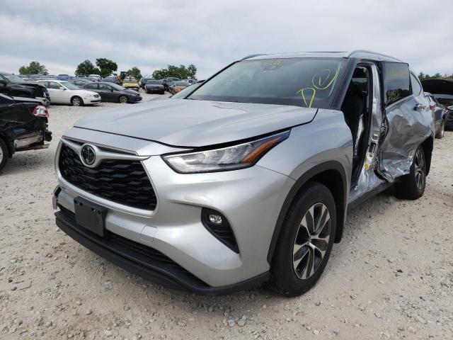 Photo 2 from auction – 2020 TOYOTA HIGHLANDER with VIN 5TDGZRBH8LS031400