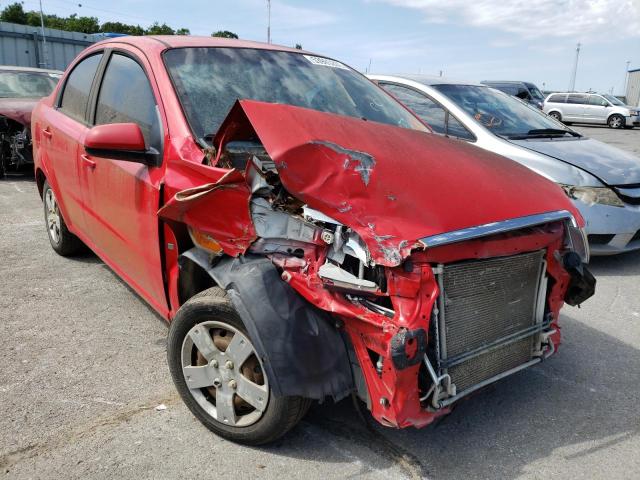 CHEVROLET AVEO LS 2009 with VIN KL1TD56E89B314165 - Photo from auction