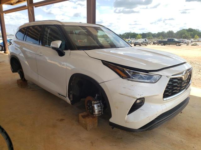 TOYOTA HIGHLANDER 2021 with VIN 5TDYZRAH9MS041473 - Photo from auction