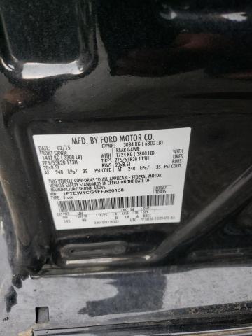 Photo 10 from auction – 2015 FORD F150 SUPER with VIN 1FTEW1CG1FFA50138
