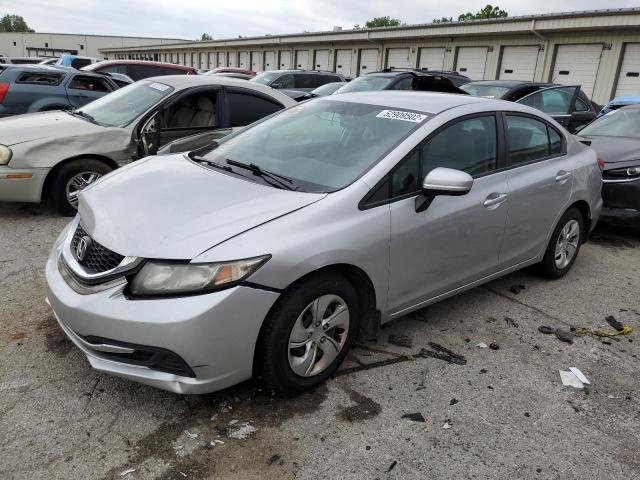 Photo 2 from auction – 2014 HONDA CIVIC LX with VIN 19XFB2F52EE035074