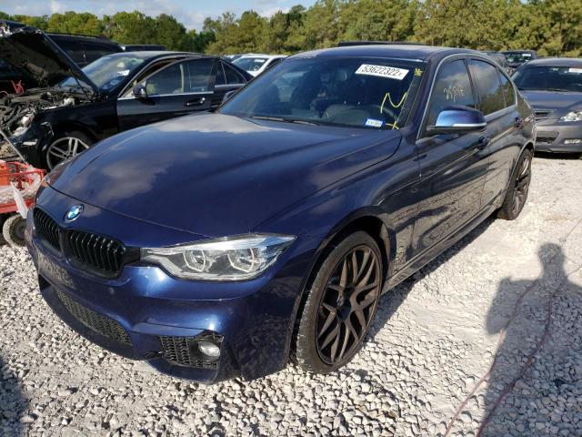 Photo 2 from auction – 2016 BMW 340 I with VIN WBA8B3G52GNT63040