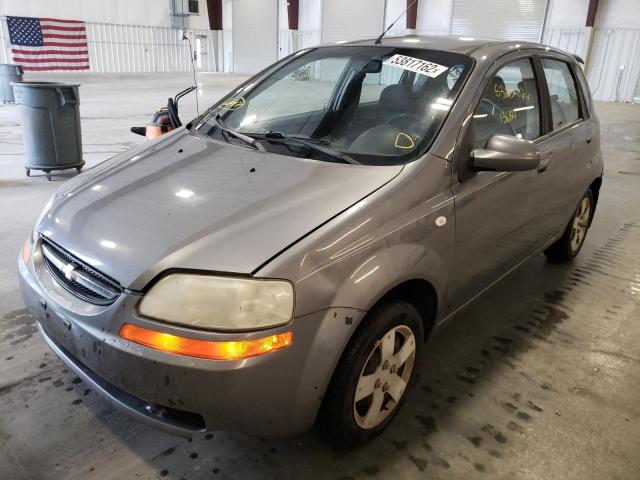 Photo 2 from auction – 2006 CHEVROLET AVEO BASE with VIN KL1TD66616B668491