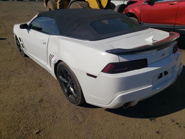 Photo 3 from auction – 2014 CHEVROLET CAMARO 2SS with VIN 2G1FK3DJ8E9174283