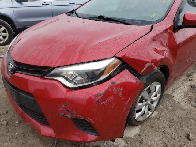 Photo 9 from auction – 2014 TOYOTA COROLLA L with VIN 2T1BURHE2EC012424