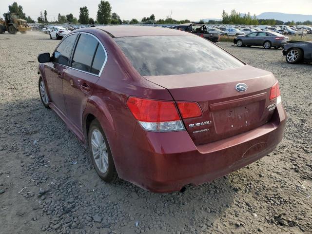 Photo 3 from auction – 2010 SUBARU LEGACY 2.5 with VIN 4S3BMBG67A3239287