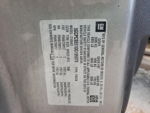 Photo 10 from auction – 2013 CHEVROLET SILVERADO with VIN 3GCPCSE01DG195070
