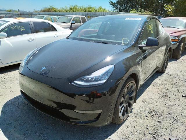 Photo 2 from auction – 2020 TESLA MODEL Y with VIN 5YJYGDEE6LF059635