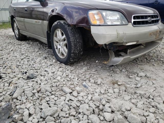 Photo 9 from auction – 2001 SUBARU LEGACY OUT with VIN 4S3BH675317608027