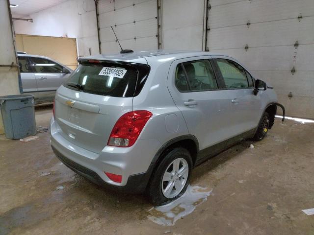 Photo 4 from auction – 2019 CHEVROLET TRAX LS with VIN 3GNCJKSB5KL247709