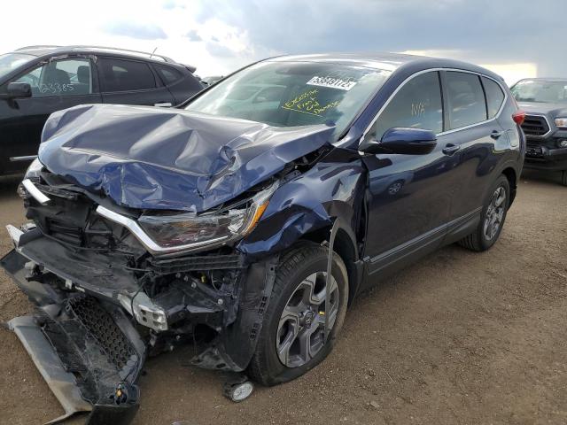 Photo 2 from auction – 2018 HONDA CR-V EX with VIN 7FARW2H53JE020106