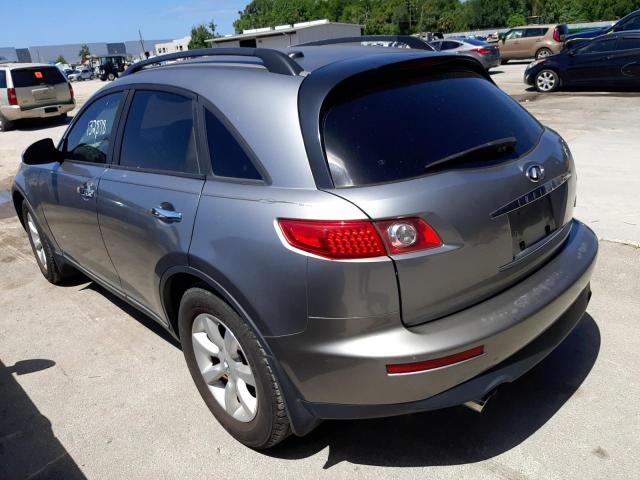 Photo 3 from auction – 2005 INFINITI FX35 with VIN JNRAS08U85X106328