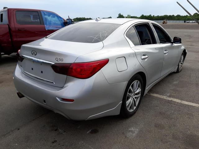 Photo 4 from auction – 2014 INFINITI Q50 BASE with VIN JN1BV7ARXEM697356