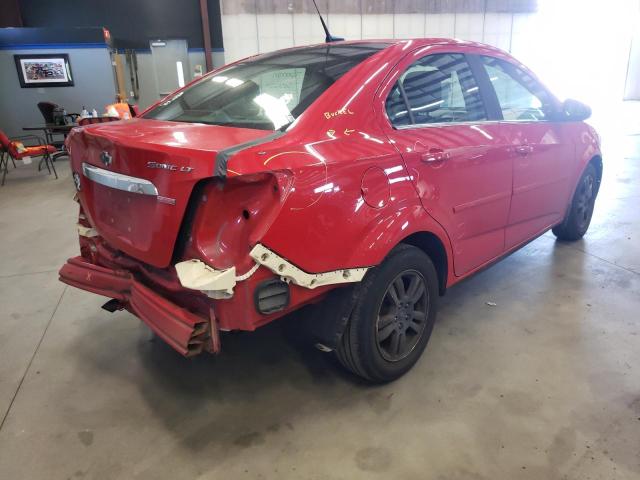 Photo 4 from auction – 2013 CHEVROLET SONIC LT with VIN 1G1JC5SB7D4188448