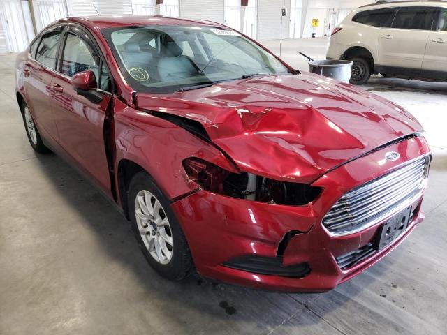 FORD FUSION S 2016 with VIN 3FA6P0G76GR274067 - Photo from auction