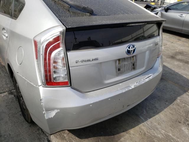 Photo 9 from auction – 2013 TOYOTA PRIUS with VIN JTDKN3DU9D5580737