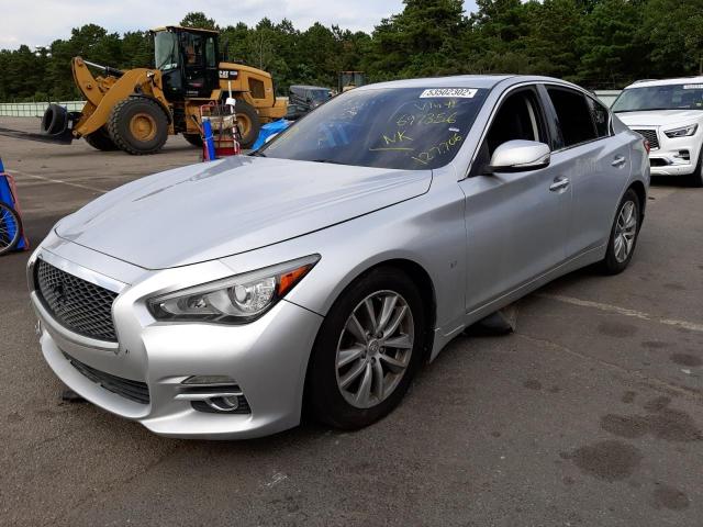 Photo 2 from auction – 2014 INFINITI Q50 BASE with VIN JN1BV7ARXEM697356