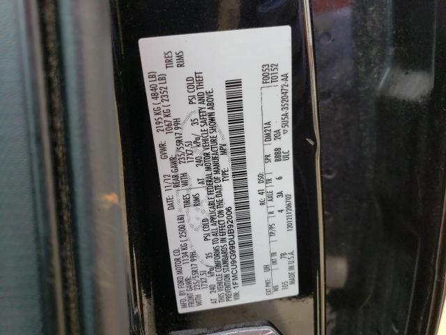 Photo 10 from auction – 2013 FORD ESCAPE SE with VIN 1FMCU9G99DUB92006