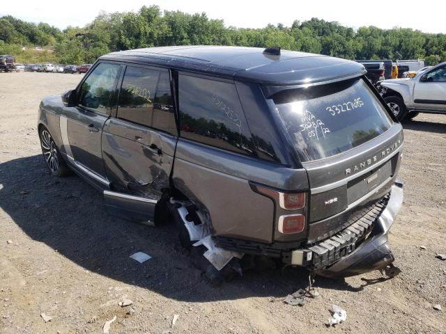 Photo 3 from auction – 2018 LAND ROVER RANGE ROVE with VIN SALGS2SV3JA502812