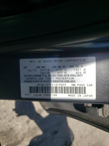 Photo 10 from auction – 2013 MAZDA 3 I with VIN JM1BL1V73D1819029