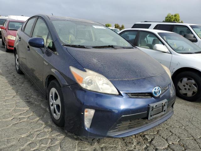 TOYOTA PRIUS 2012 with VIN JTDKN3DU8C1591198 - Photo from auction